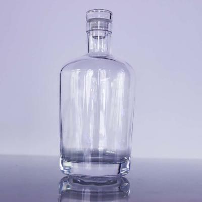 China 22mm Premium Whiskey Clear Vodka Bottle Full Coated Personalised for sale