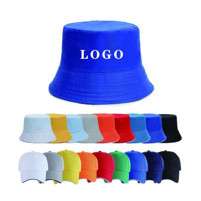 China Breathable Wholesale Fashion Women Custom Embroidery Logo Cotton Bucket Hat for sale