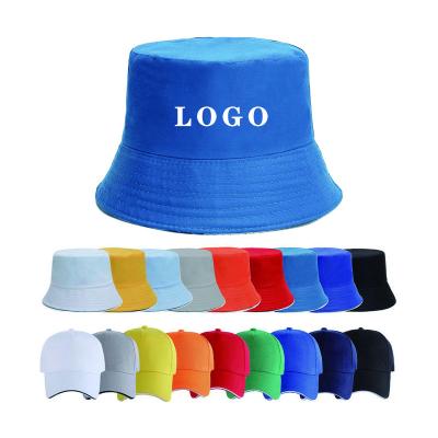 China Wholesale Cheap Bulk Character Fishing Fisherman Hats Logo Custom Embroidery Bucket Hat With String for sale