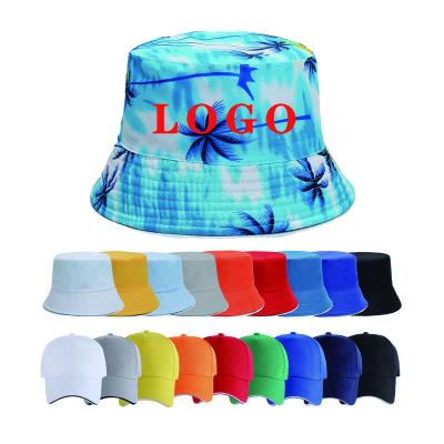 China Private Label Designer Luxury Plain Bulk Cotton Unisex Adult Unisex Cotton Customized Embroidery Large Logo Bucket Hat for sale