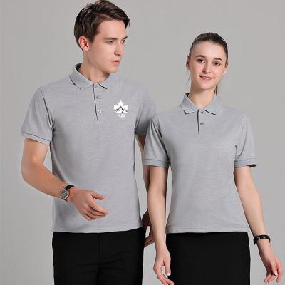 China Anti-Wrinkle Brand Polo Shirts Blank Basic Men Polyester Cotton Polo Shirts Wholesale Custom Loose T-Shirts for sale