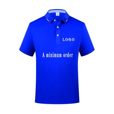 China Anti-wrinkle Polo Shirts Men Wholesale 100% Polyester High Quality Polo Shirts for sale