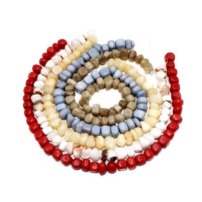 China Decoration Stain Factory Price Wholesale Multicolor Natural Stone Beads for sale