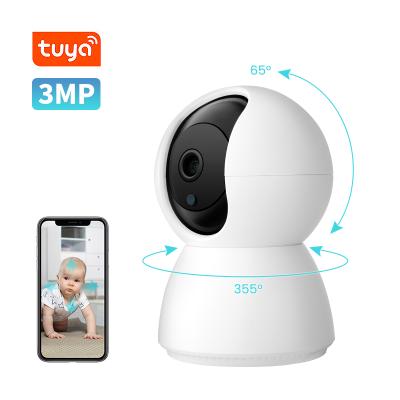 China PAN-TILT 360 Panoramic Wide Angle Motion Tracking Babyfoon Camera P2P Remote Monitoring Baby Monitor wifi Two Way Audio Camera for sale