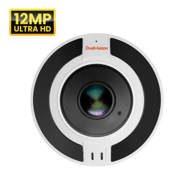 China 360 Degree Panoramic View P2P Dome CCTV Fisheye IP Camera 12mp Camera 12mp Fish Lens Security Poe Network Night Vision IR Night Vision for sale