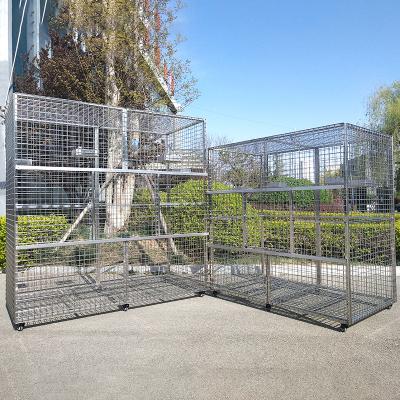 China Viable lize multi-pattern stainless steel pet cage carrier bird parrot cage for sale for sale