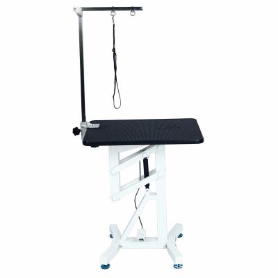 China Sustainable Dog Grooming Table Pet Drying Table With Arm For Cat Small Dog for sale