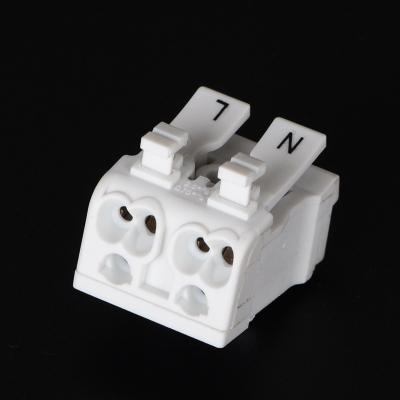 China Connect Wire New Arrival China Supplier 25A 380V 2.5mm Cable Quick Splice Wire Connectors Push In Wire Connectors For Led Strip Lights for sale