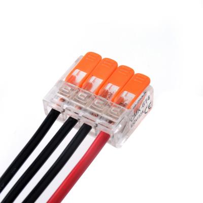 China 2022 Popular Electric Power Connectors German Connector Electrical Wire Lever Male Female Connector for sale