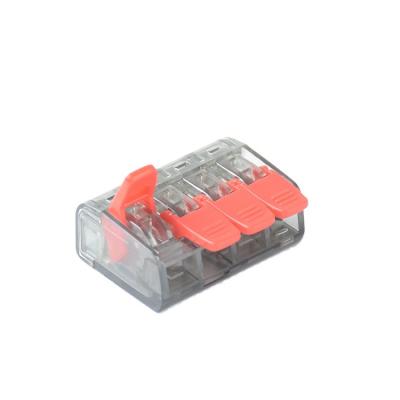 China Other transparent PC 32A 4mm connector 2pin material terminal for sale