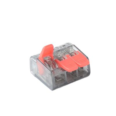 China Other push in 3pin wire compact splicing connector for sale