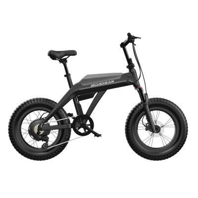 China Electric Bike 48v 500w Max 48V 20' Fat Tire 20 Inch 250w 750w Battery Mountain Bike20 Standard Electric Fat Tire *4.0 INCH 7 SPEED for sale