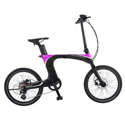 China Ebike Standard Type Folding 20 Inch Frame Electric Bike 500w Carbon Fiber Electric Bike 20 Inch Folding Bike for sale