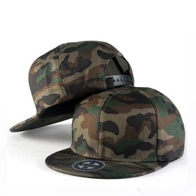 China COMMON Custom Gorras Snapback, OEM Camouflage Plain Snapback Hat, Custom Snapback Hat Caps for sale