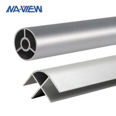 China Aluminum Round Corner Profile China Manufacturers Round Cavity Furniture Corner Aluminum Extrusion Profiles for sale