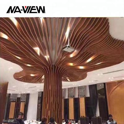 China Latest New Artistic Ceilings Aluminum Sound Ceiling Design For Office for sale