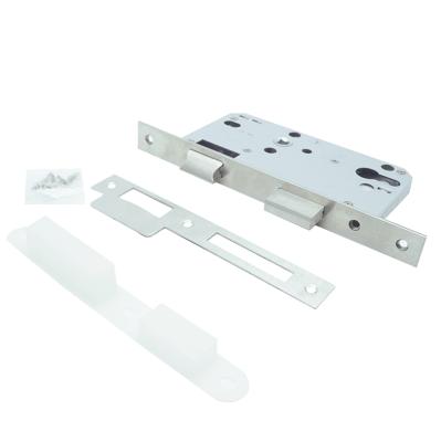 China SS304 55 72 Brush 304 Stainless Steel Mortise Lock Body for sale