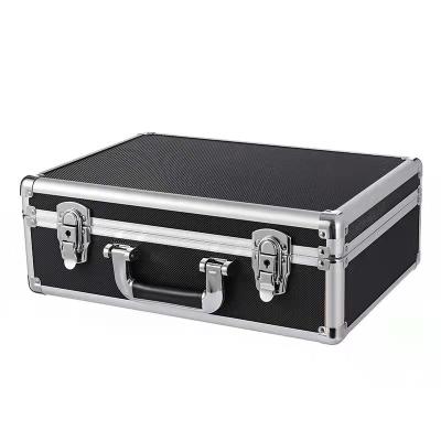 China OEM Advanced Professional Custom Size Hard Shell Carry Aluminum Carrying Briefcase Suitcase Tool Case With EVA PU Sponge for sale