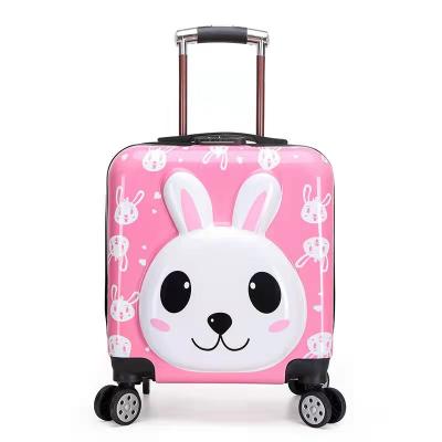 China Cool Kids Luggage For Sale ABS Hard PC Luggage Shell Printed Suitcase Travel Baggage Travel Suitcase for sale