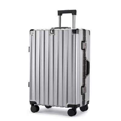 China Hot Selling Popular Fashion Trolley Suitcase Durable Plastic Luggage Sets Trolley Cases With Spinner Wheels For Women Men for sale