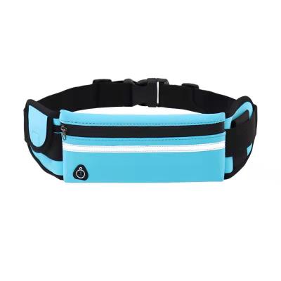 China Outdoor Water Proof Sports Pocket Running Jogging Waterproof Waist Bag Phone Holder Belt Pack Travel Bag for sale