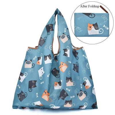 China High quality Japan style promotion Oxford shopping bag fashion women's folding shopping bag for sale