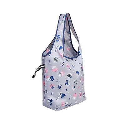 China Folding Custom Printed Design Women's Fashion Shopping Bag Manufacturer's Direct Selling Handbag for sale