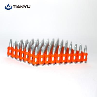 China Iron plastic concrete nail 6.3*3mm straight/shrink shank for repair steel plate for sale