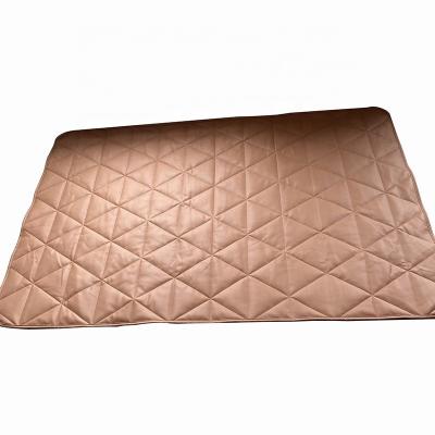 China Baby Kids Educational Toy 120*200cm Rectangle Waterproof Play Quilted PU Vegan Leather Mat with Silk Cotton for Outdoor and Indoor for sale