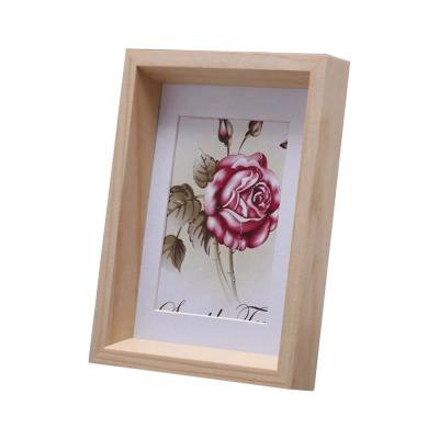 China Display / Decoration &Office Home Office Showing Photo Frame Top Slot Wooden Photo Frame for sale