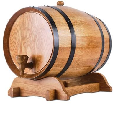 China Europe American Oak Wooden Wine Barrel Small Beer Wooden Craft Barrel for sale