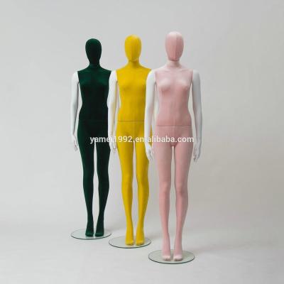 China Female Full Body Maternity Mannequin With Velvet Fabric for sale