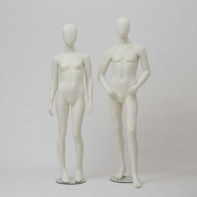 China Teenage maternity mannequin in white with glass base for sale