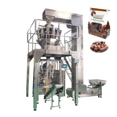 China Bean Walnut Dried Fruit Silage Bag PVA Powder Automatic Coffee Film Vacuum Multi Head Weigher Masala Corn Packing Food And Filling Machine for sale