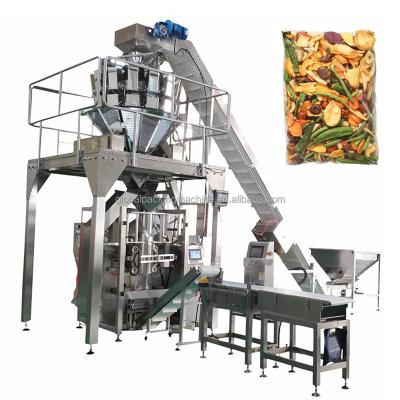 China Automatic Small Grains Chips Pistachio Granule Potato Nuts Food Packing Machines Peanuts Bread Bean Bag Vffs Packing Machine for sale