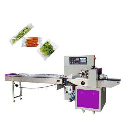 China Food Vegetable and Fruit Automatic Small Food Tray Meat Flow Fresh Packaging Garden Vegetablepacking Packing Machine for sale