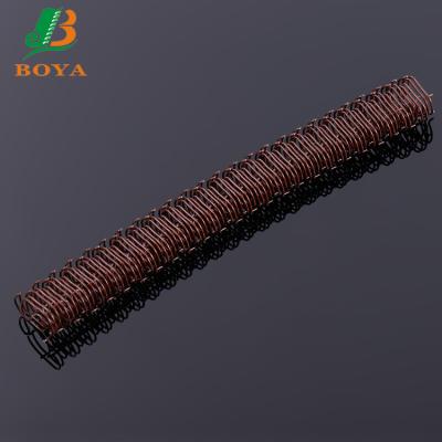 China nylon & steel cool material loop nylon coated wire tie for notebook and calendar for sale