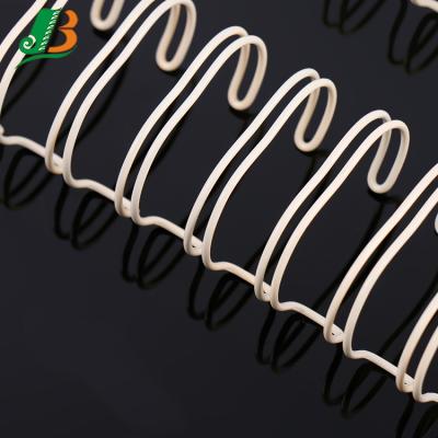 China For Printer Suppliers Steel Wore Of Binding Books For Book Binding Double Loop Wire, Nylon-coated Double Loop Wire Binding For Book Binding for sale