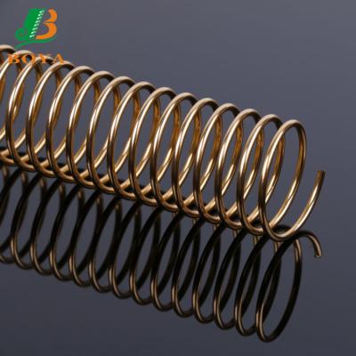 China Factory Made Single Coil Binding Pound Metal Electroplate Tie 1