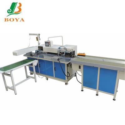 China Printing Stores CE Approved BOYA-002 Automatic Metal Double Loop Wire Tying And Punching Machine for sale