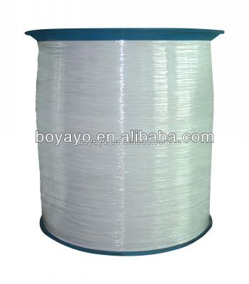 China Single wire& hot promotional double yarn raw material binding nylon coated yarn for single or double loop book binding use for sale