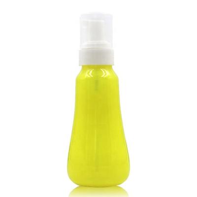 China 100% Virgin Material Eco Friendly Biodegradable Soap Packaging 200ml Yellow Foam Pump Bottle Plastic Bottle for sale