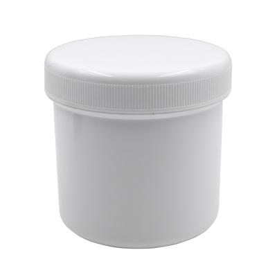 China White Powder HDPE Round Plastic Container 500g Reusable Detergent Powder Jar Plastic Container For Washing Powder for sale