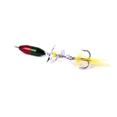 China 10g Durable Hot High Quality Compound Spoon Spinner Spinning Sequins Swim Bait for sale