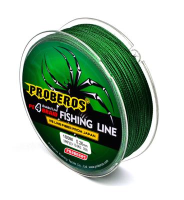 China Sink Tip Float Locator Lines Rufeng 4 Strand 100M Strong Horse Fish Yellow/Blue/Red/Gray/Green With 5 Colors PE Fishing Line Braided for sale