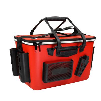 China Rufeng Hot Sale High Quality Multifunctional Portable Rollover Easy Carry Waterproof Fishing Tackle Box for sale