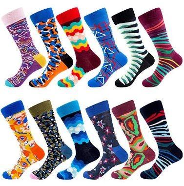 China 2019 New Fashion Viable Cotton Colorful Patterned Dress Socks For Crew Sock Custom New Man'S Happy Sock Design for sale