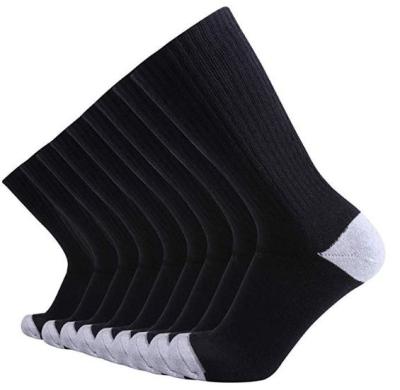 China Viable Mens Extra Heavy Cotton Moisture Wicking Cushion Crew Sock Factory Custom Sock for sale