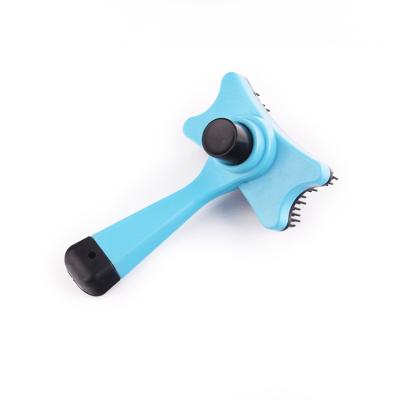 China 2019 Best-selling Pet Massager Pet Slicker Brush Viable Hair Remove Grooming Dog Pet Cleaning Brush for sale