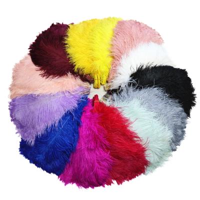 China Wedding Decoration Muti-color Colorful Party Bulk Ostrich Feather Large Costume for sale